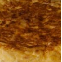 detalle de la tortilla de patatas