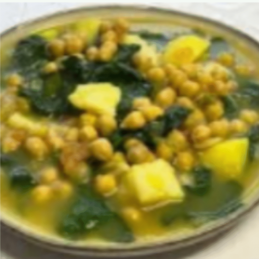 plato de potaje de vigilia