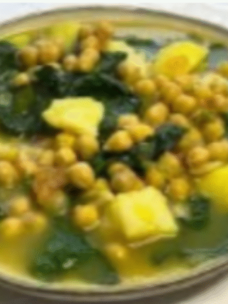 plato de potaje de vigilia