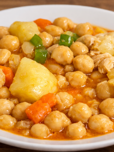 plato de ropavieja casera