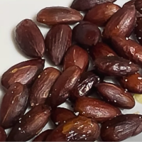 almendras fritas con sal