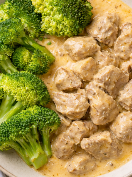 pavo de navidad con brocoli