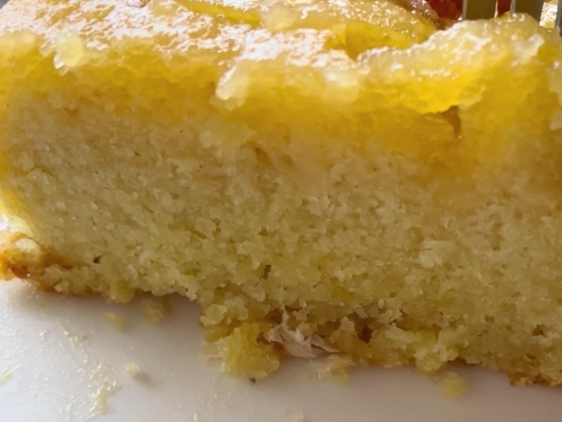 tarta de piña