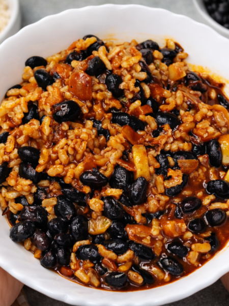 arroz con habichuelas