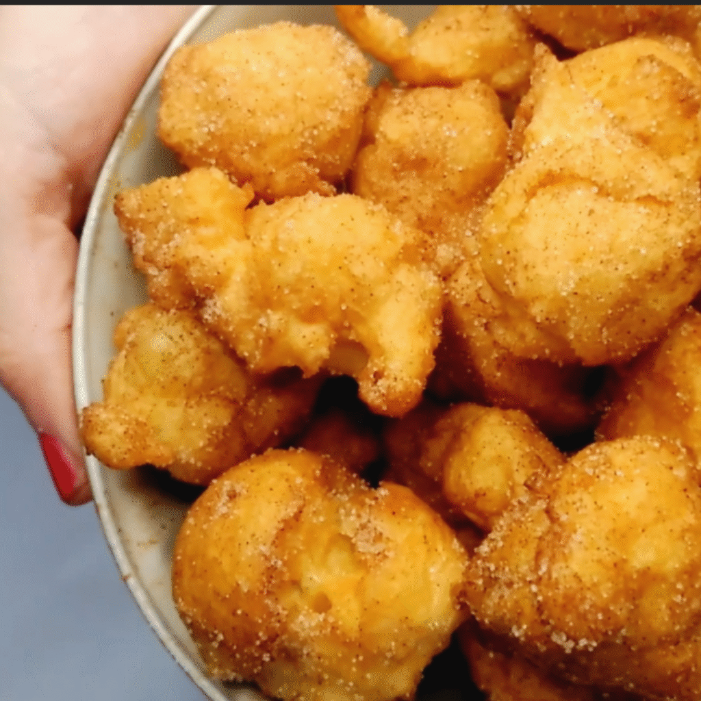 cuenco de buñuelos