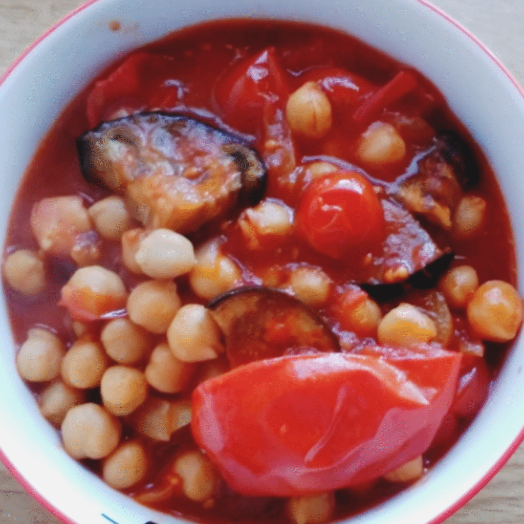 garbanzos con tomate