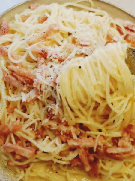 pasta carbonara