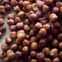 garbanzos dorados y crjientes