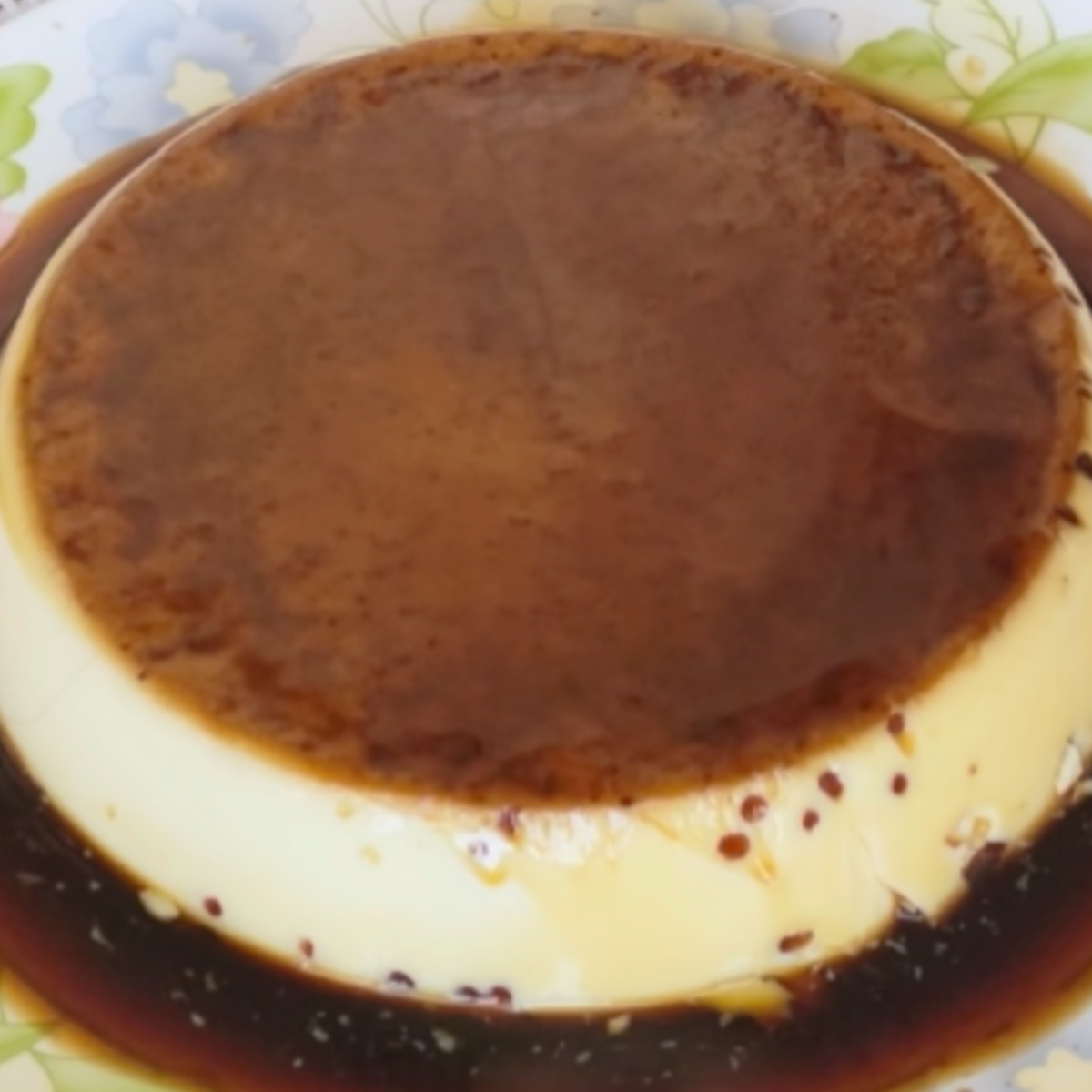 ✨ Flan de leche condensada