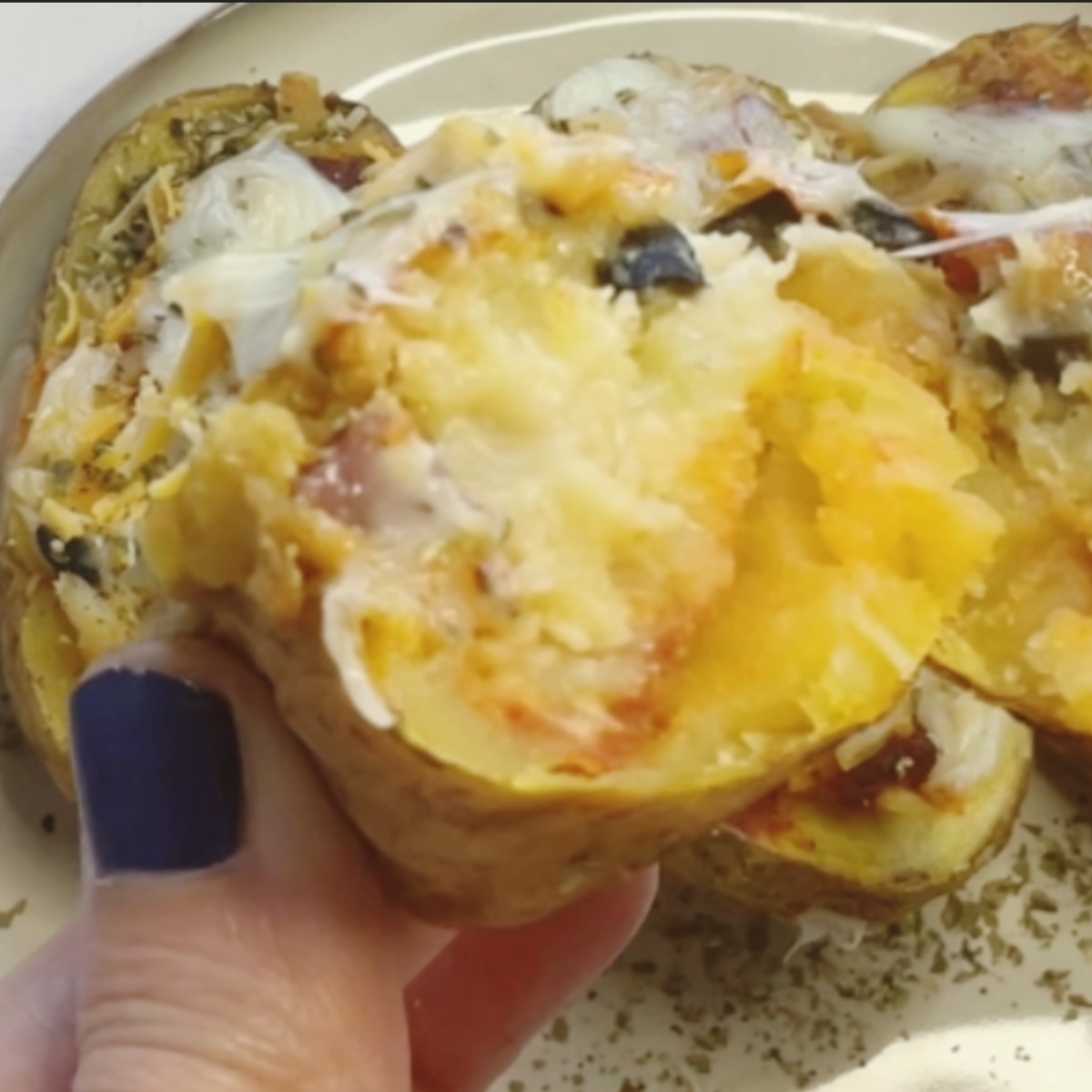 🥔🍕 Cómo hacer patata pizza