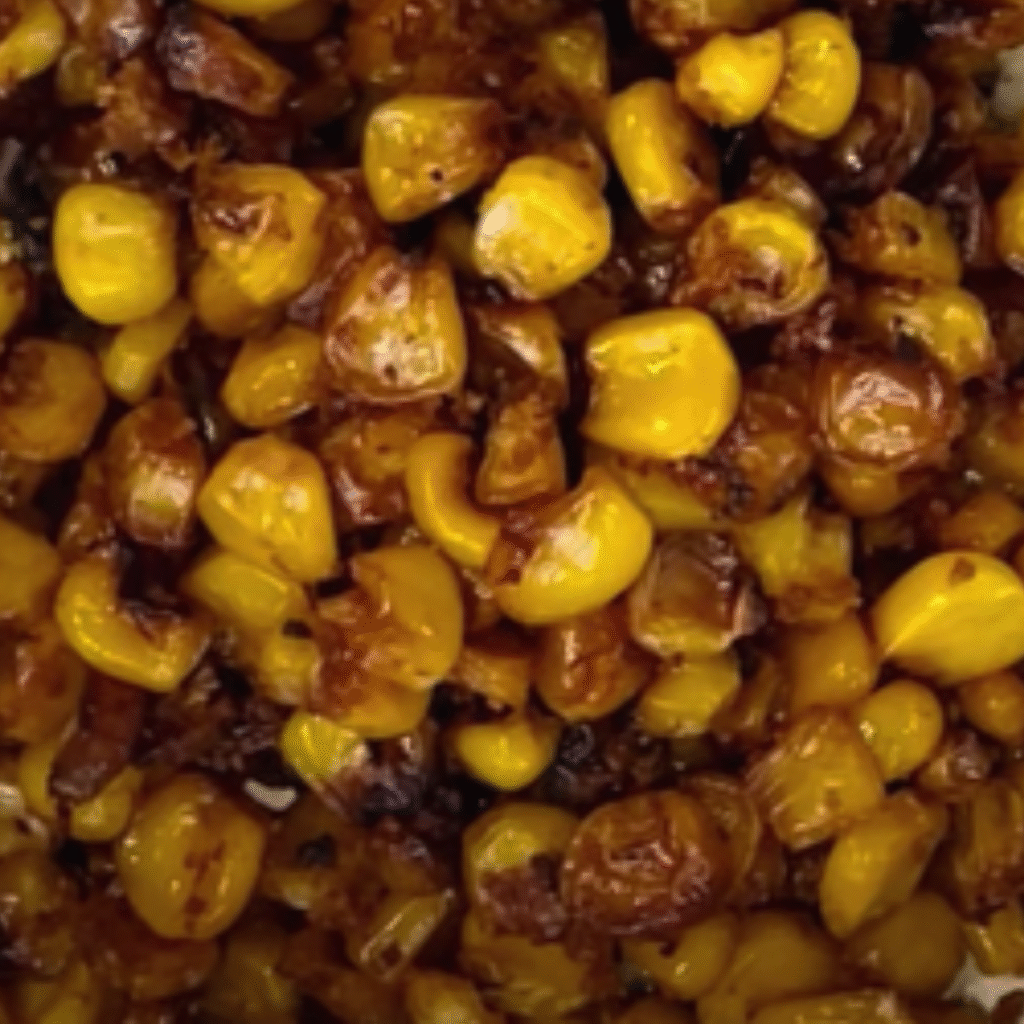 quicos caseros de maiz en primer plano