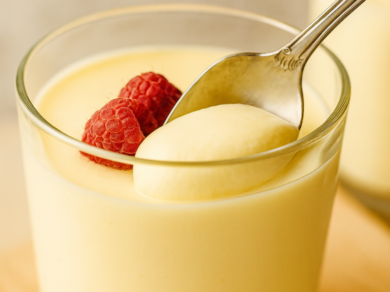 mousse chocolate blanco