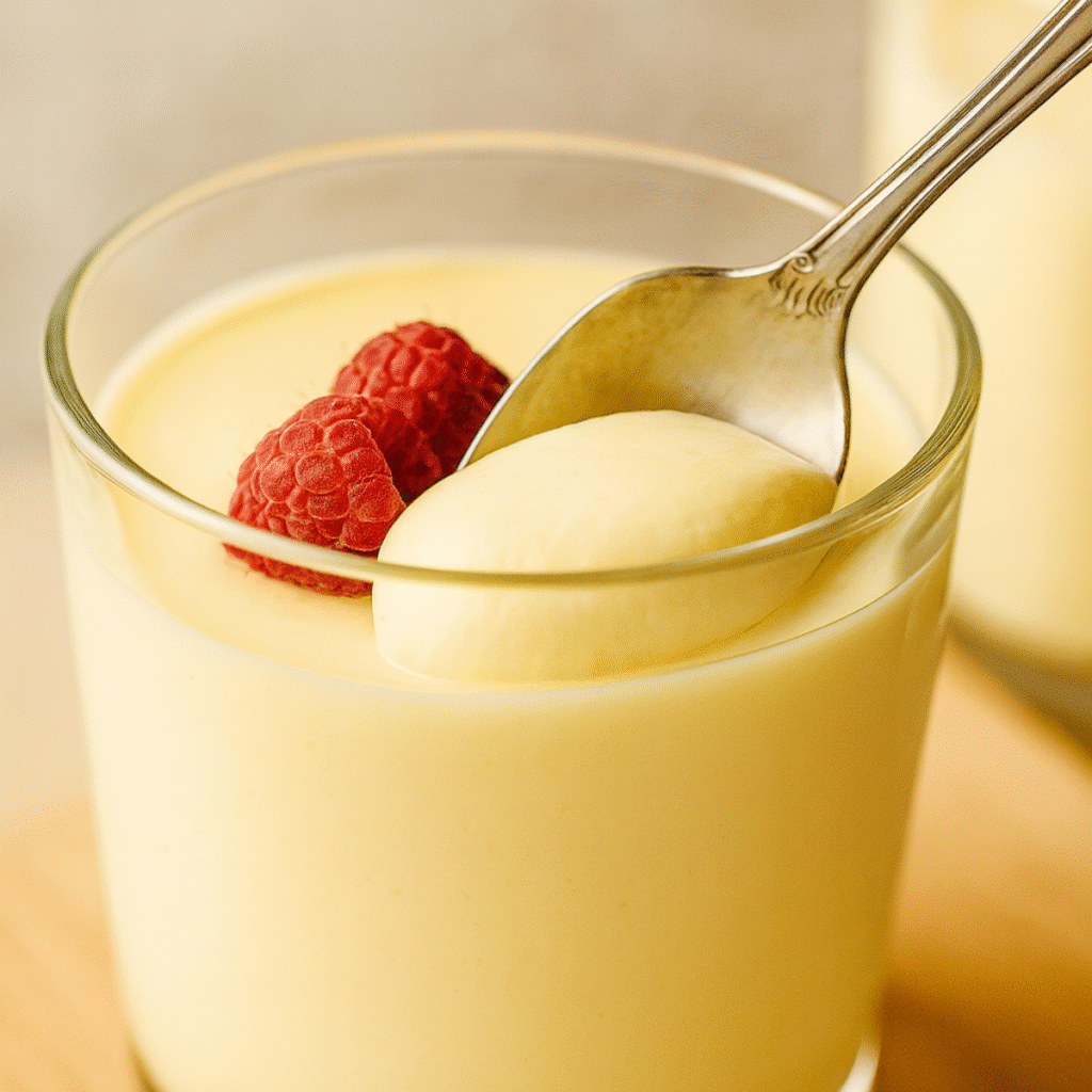 mousse de chocolate blanco