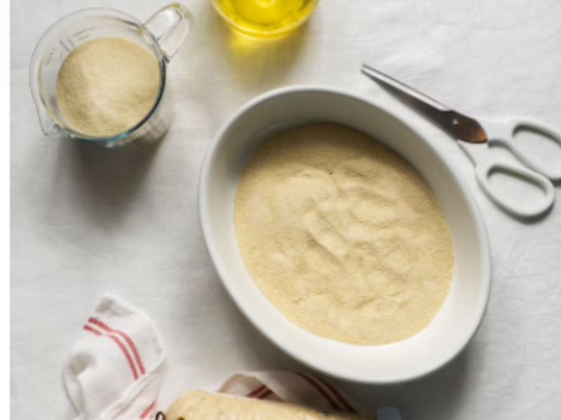 plato lleno de bechamel en thermomix