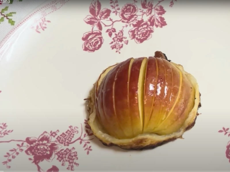 tartaletas de manzana horneada