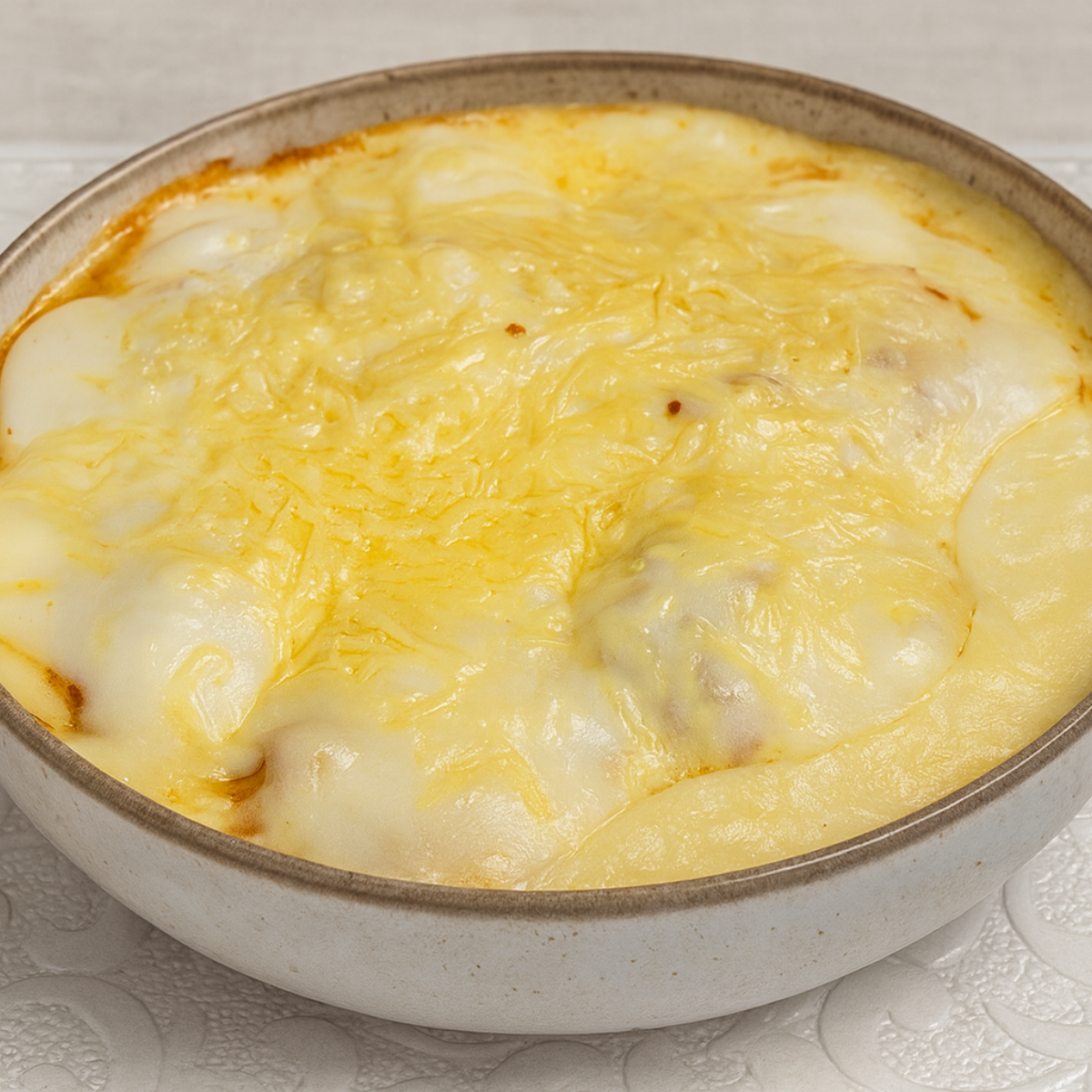 Huevos cocidos con bechamel: una receta fácil, cremosa y con sabor a hogar.