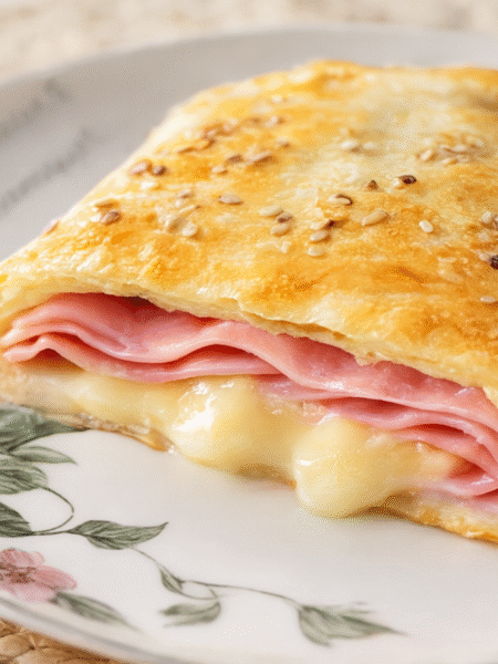 empanada de jamón york y queso