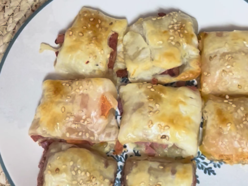 saladitos caseros en plato