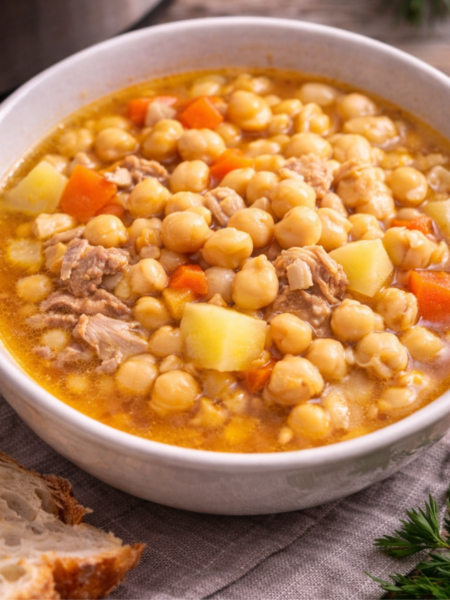 plato de cocido andaluz