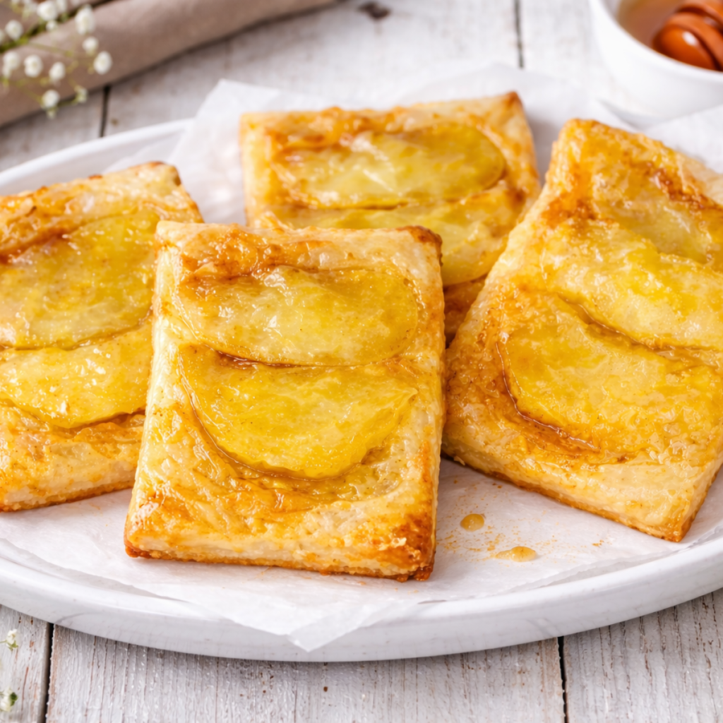 tartaletas de manzana invertidas