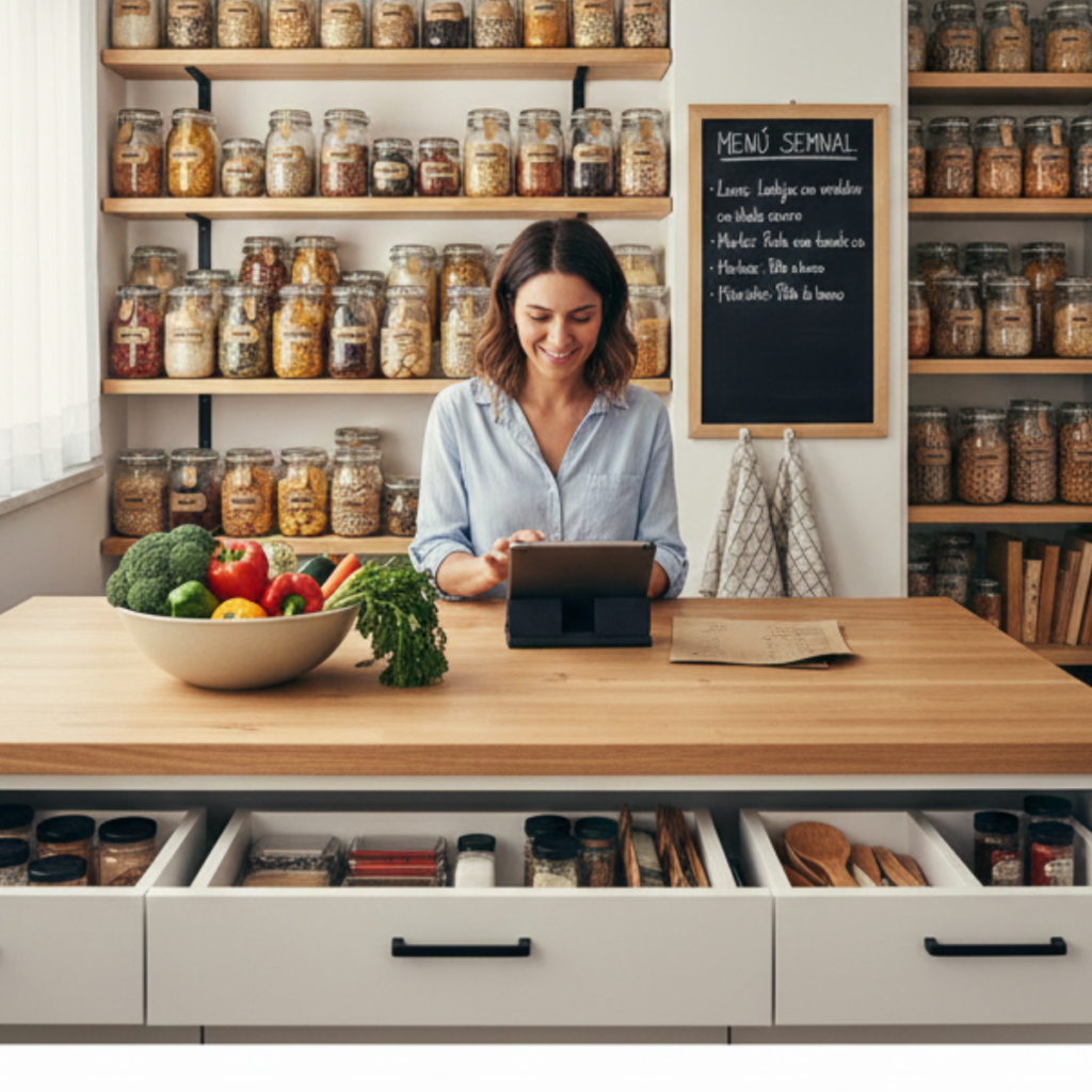 organización de la cocina
