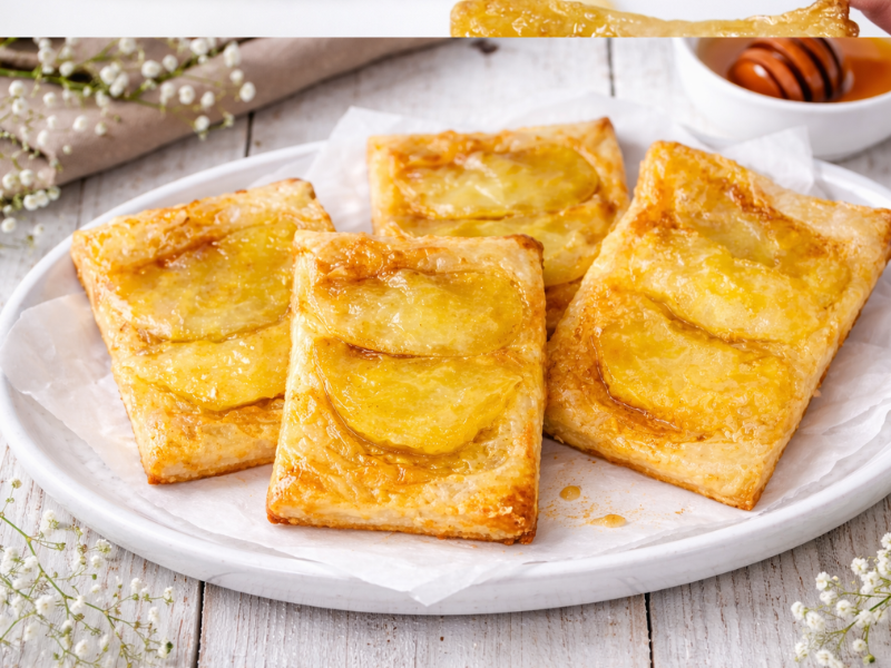 tartaletas de manzana invertidas