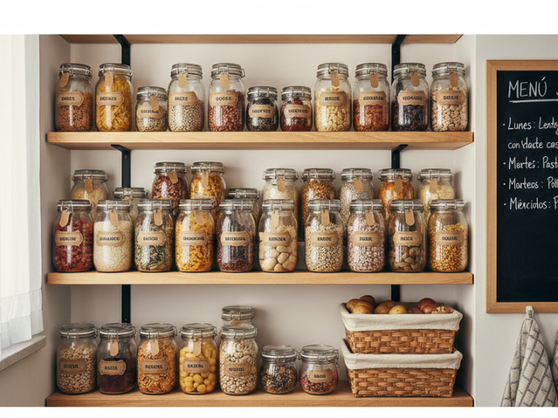 organización de la cocina