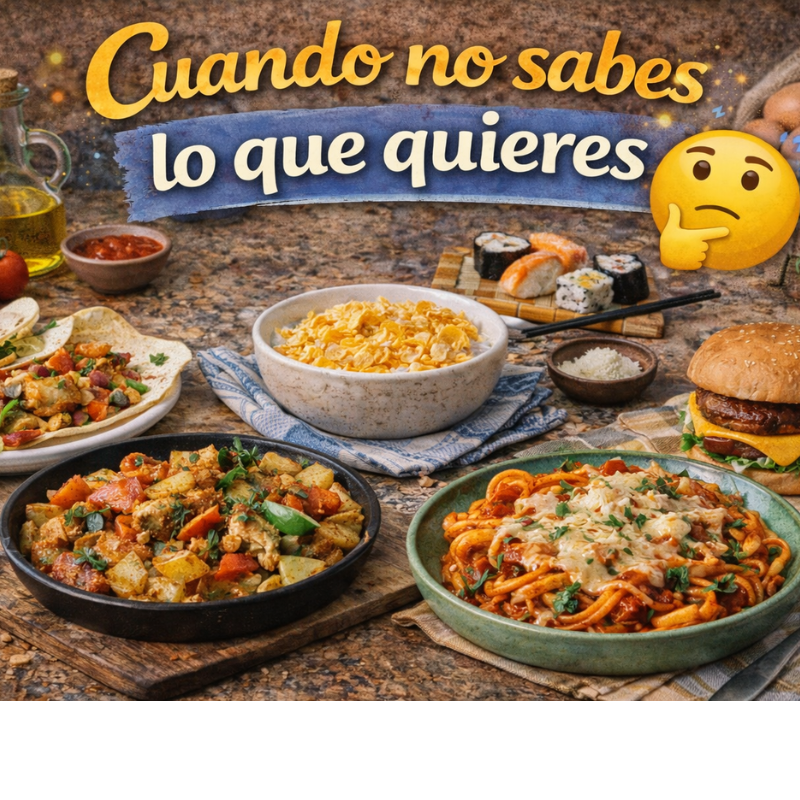 recetas cuando no sabes lo que quieres recetas cuando no sabes lo que quieres