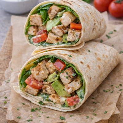 wrap pollo