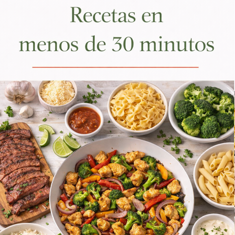 recetas en media hora recetas en media hora