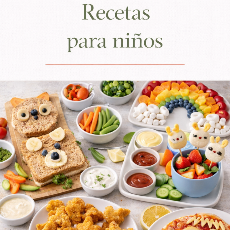 recetas. para niños recetas. para niños