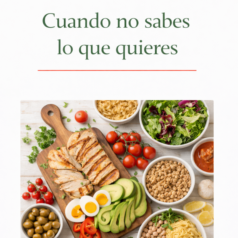 recetas cuando no sabes lo que quieres recetas cuando no sabes lo que quieres
