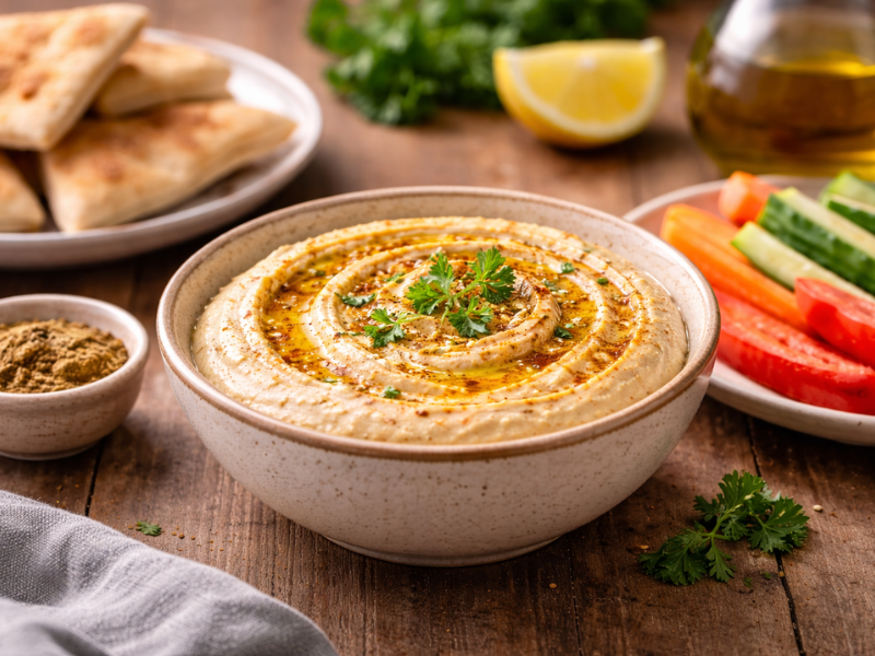 receta hummus en mambo