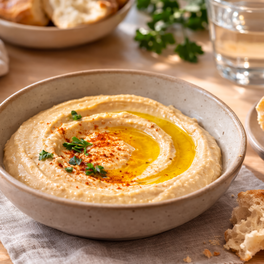 receta hummus en mambo