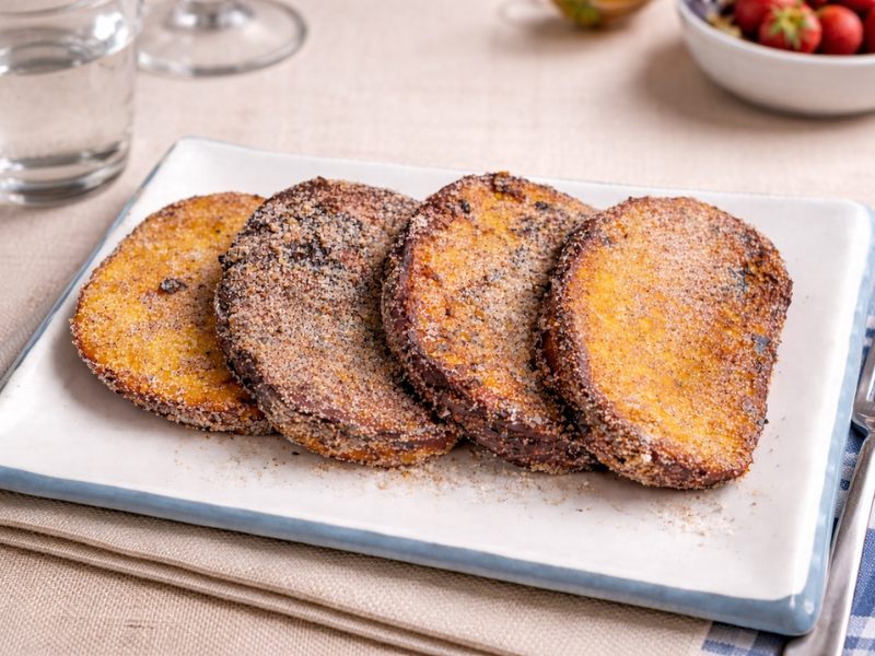 torrijas de natillas