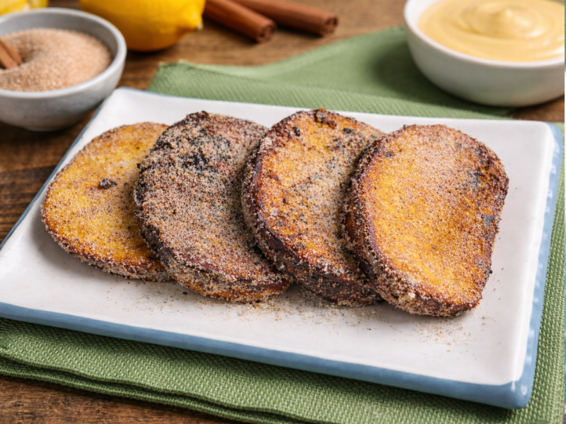 torrijas de natillas
