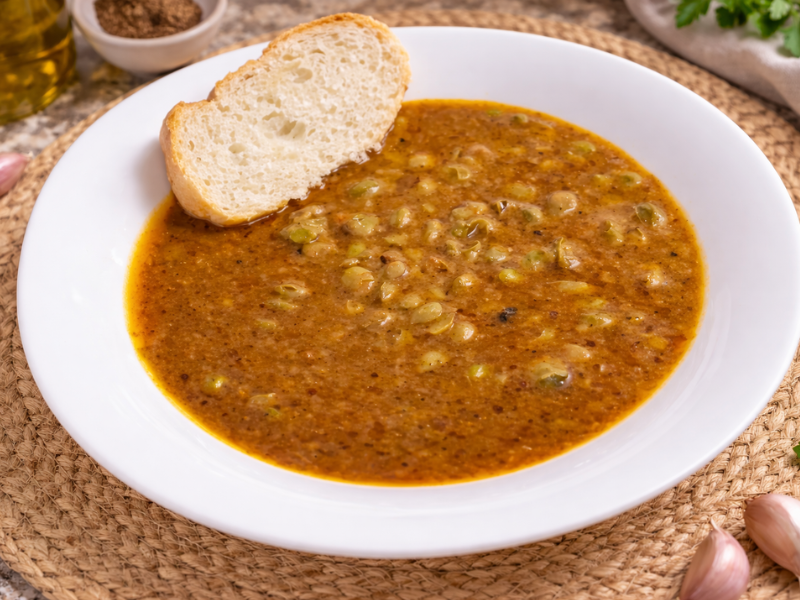 receta habas esparragadas