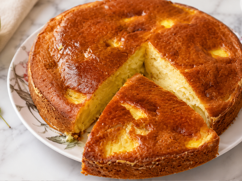 receta bizcocho de manzana