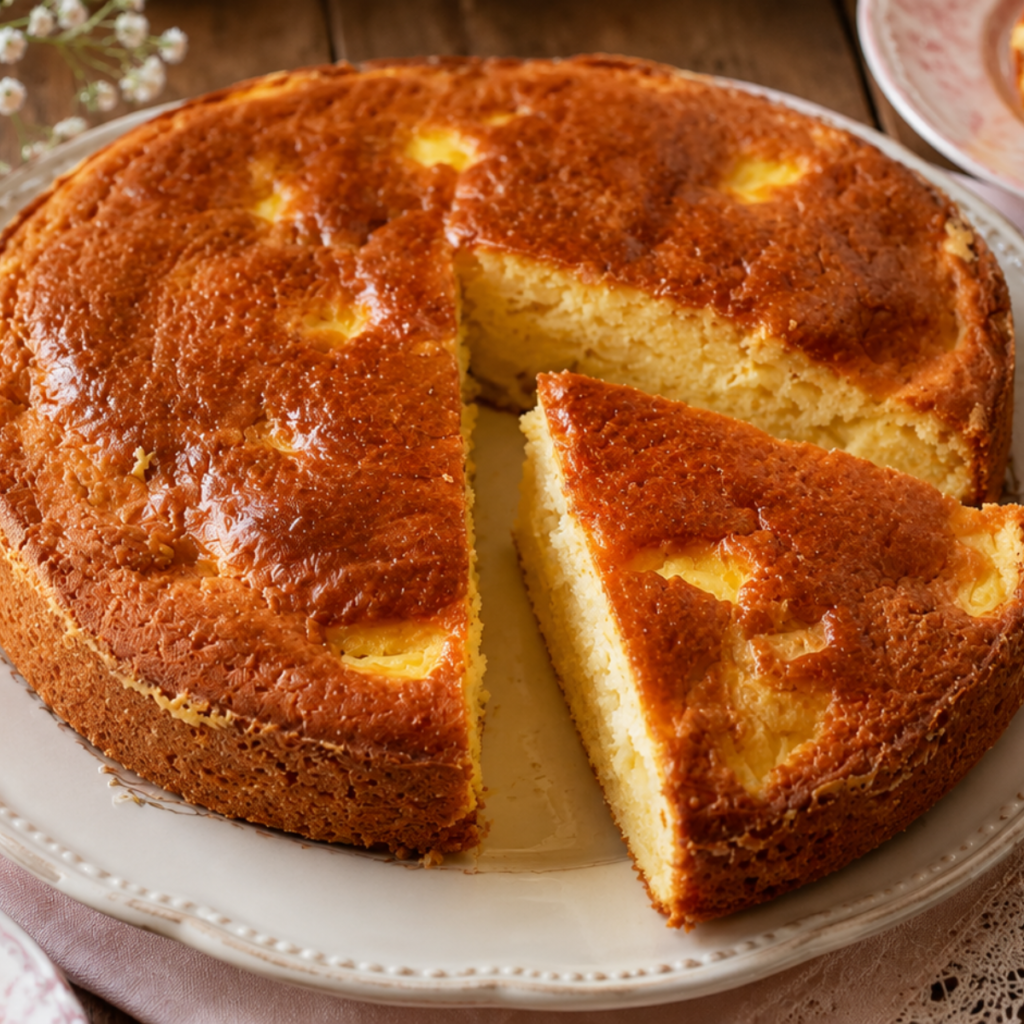 receta bizcocho de manzana
